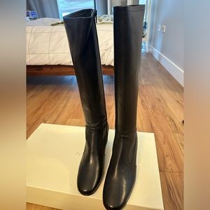 By Far Annabella black leather boots